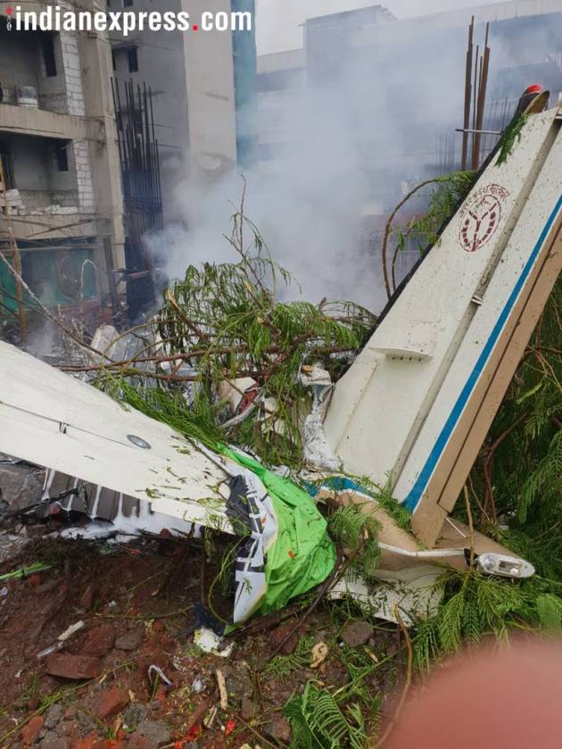Mumbai chartered plane crash kills 5