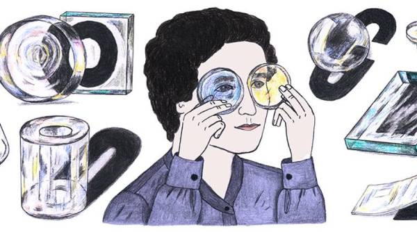 Google Doodle, Marga Faulstich, glass chemist Marga Faulstich, glass chemist Marga Faulstich birthday, glass chemist Marga Faulstich 103 birthday, who is glass chemist Marga Faulstich, who is Marga Faulstich, indian express, indian express news