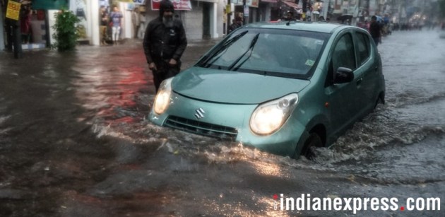 heavy rains lash gujarat, waterlogging in several cities