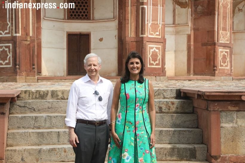 Nikki Haley visits Jama Masjid, makes rotis for 'langar