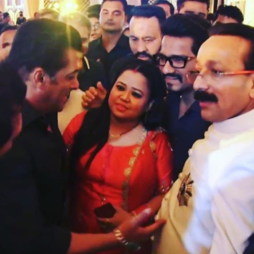 Bharti Singh, Haarsh Limbachiyaa, salman khan