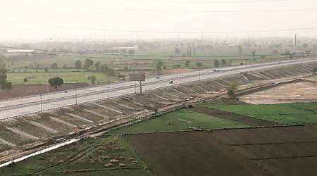 The 135-km expressway opened on May 27. (Express photo/Gajendra Yadav)