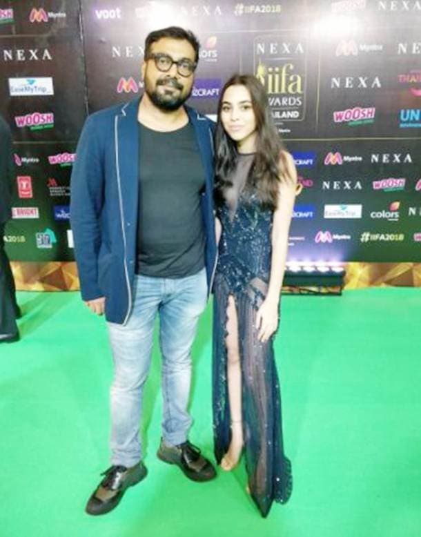 anurag kashyap with daughter aaliya kashyap