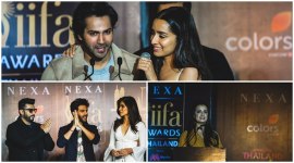varun dhawan, shraddha kapoor, dia mirza at iifa awards 2018