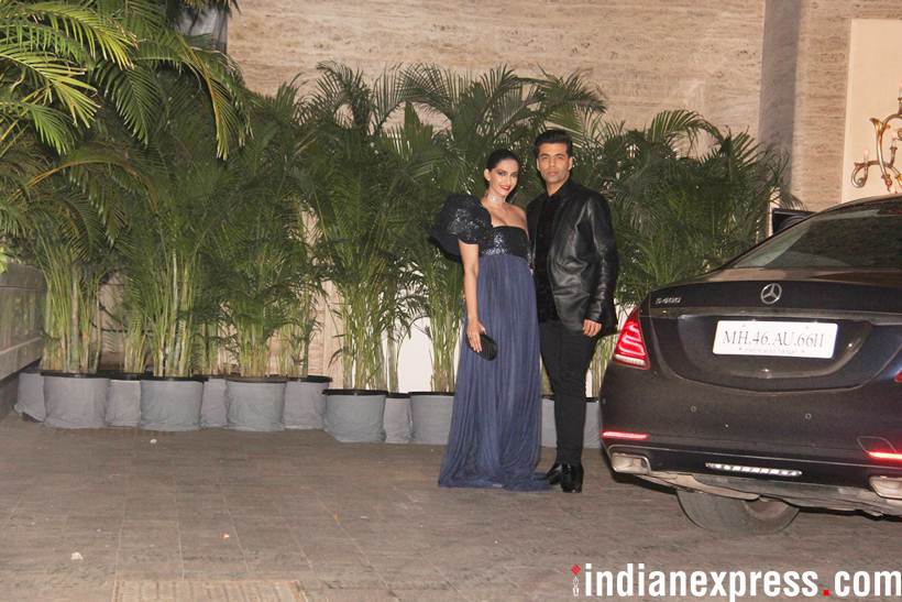 sonam with karan johar