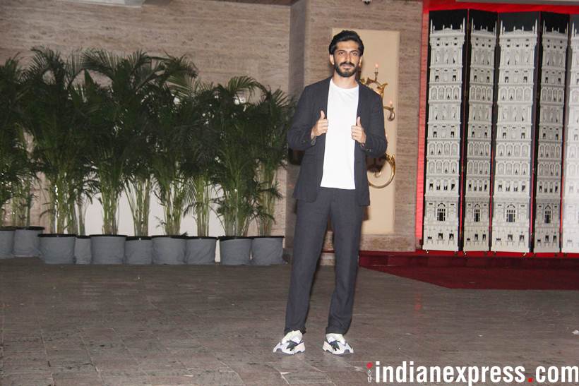 harshvardhan kapoor at natasha poonawalla party
