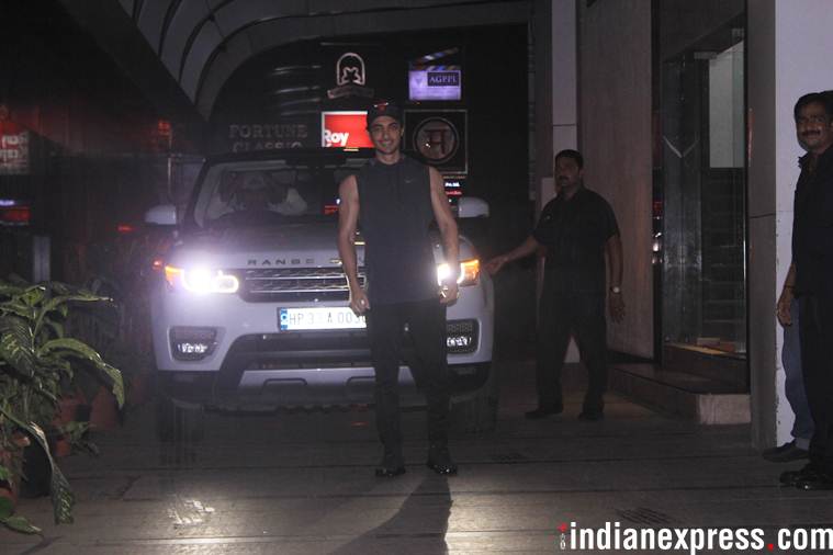 aayush sharma in mumbai