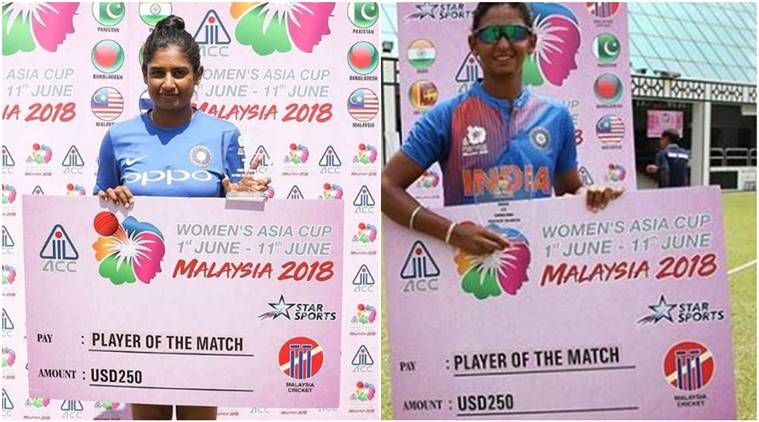 Women’s Asia Cup T20: $250 for Player-of-the-Match winners Mithali Raj ...