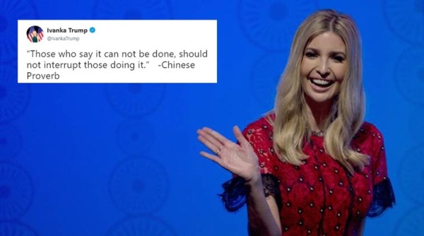 ivanka trump. ivanka trump twitter, ivanka trump chinese proverb fake, ivanka trump twitter chinese proverb fake trolled, ivanka trump trolled, ivanka trump twitter trolled, Ivanka Trump Chinese Proverb trolled, Indian express, Indian express news
