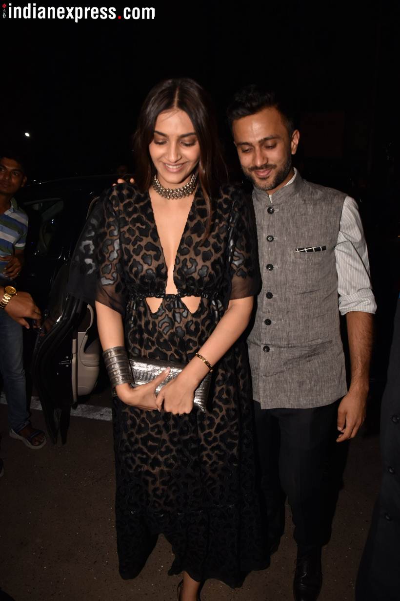sonam kapoor, anand ahuja photos