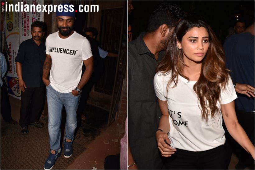 race 3 director remo dsouza and daisy shah at jacqueline party