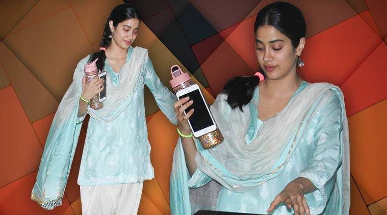 Janhvi Kapoor's 'Punjabi Kudi' look in an ice blue patiala suit is  disappointing | Lifestyle News,The Indian Express