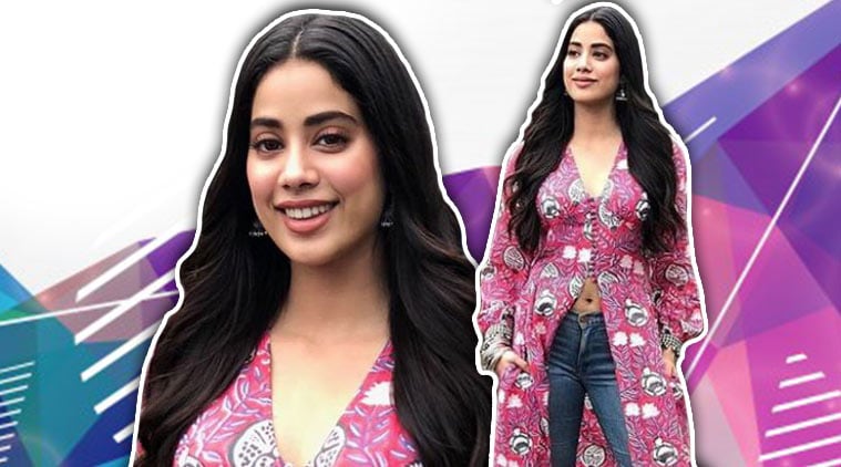 Dhadak promotions, Janhvi Kapoor Dhadak promotions, Janhvi Kapoor fashion, Janhvi Kapoor latest news, Janhvi Kapoor ethnic style, Janhvi Kapoor latest photos, Janhvi Kapoor updates, indian express, indian express news