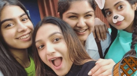 Janhvi, Khushi and Anshula Kapoor are in London, see sisters fun selfie