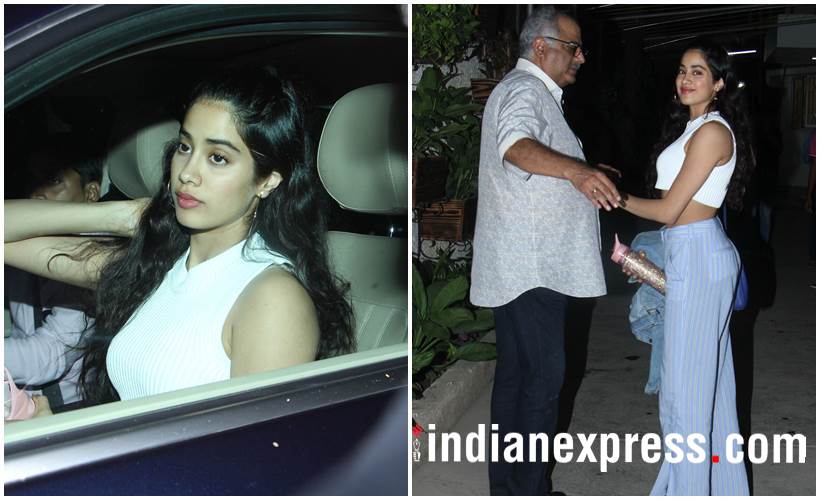 Janvhi Kapoor Boney Kapoor