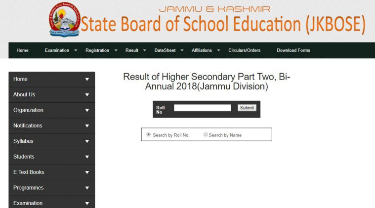 Jkbose 12th Class Result 2018 Winter Zone JKBOSE 12th Bi-Annual Results 2018: Jammu, Leh division winter zone