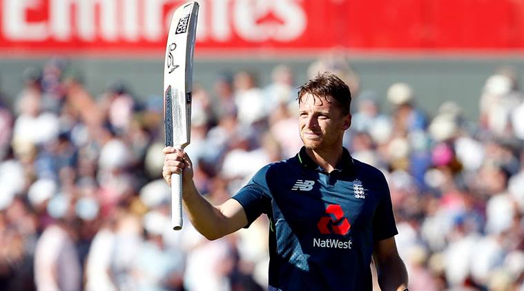 Jos Buttler (110*) helped England to whitewash Australia in the 5 match ODI series. (Photo - Reuters)