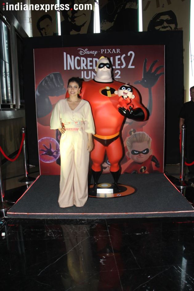 kajol on playing elastigirl