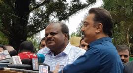 Kamal Haasan meets Karnataka CM Kumaraswamy, pitches for dialogue to resolve Cauvery water woes 