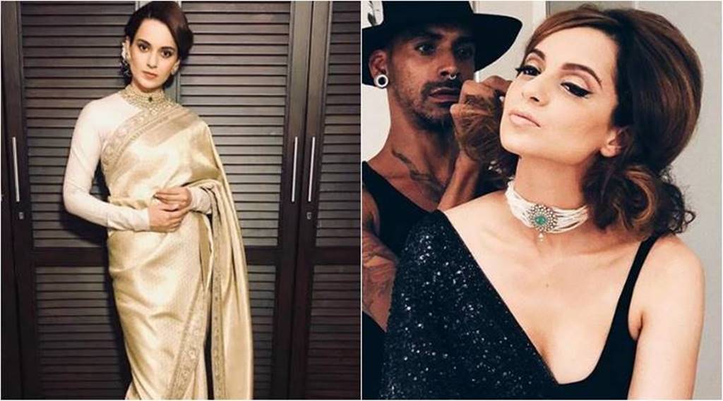 Kangana Ranaut Is The Bold And Beautiful Bride As The Face Of 18 Vogue Wedding Show Lifestyle News The Indian Express