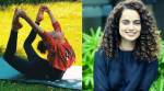 Kangana Ranaut is celebrating International Yoga Day in London