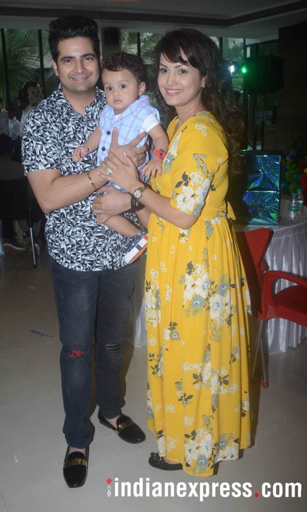 Karan Mehra and Nisha Rawal kid