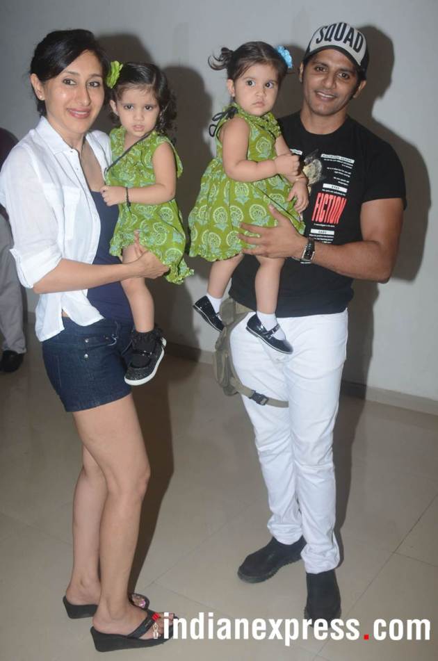 Karanvir Bohra and Teejay Sidhu's twins Bella and Vienna