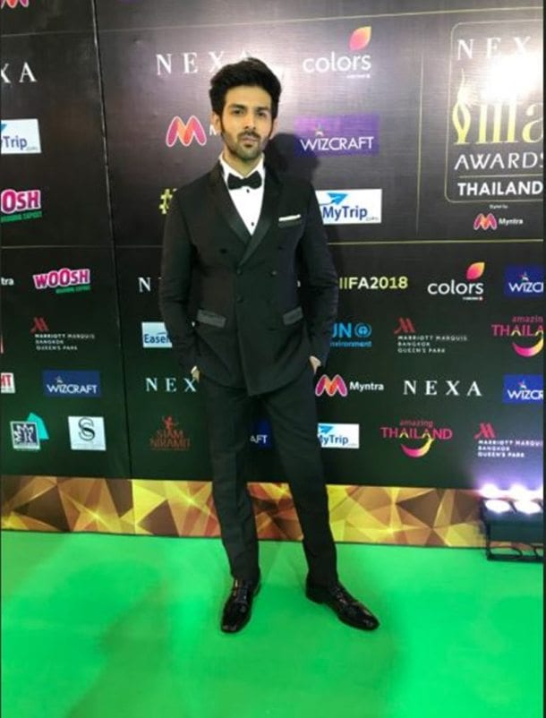 kartik aaryan at iifa awards 2018