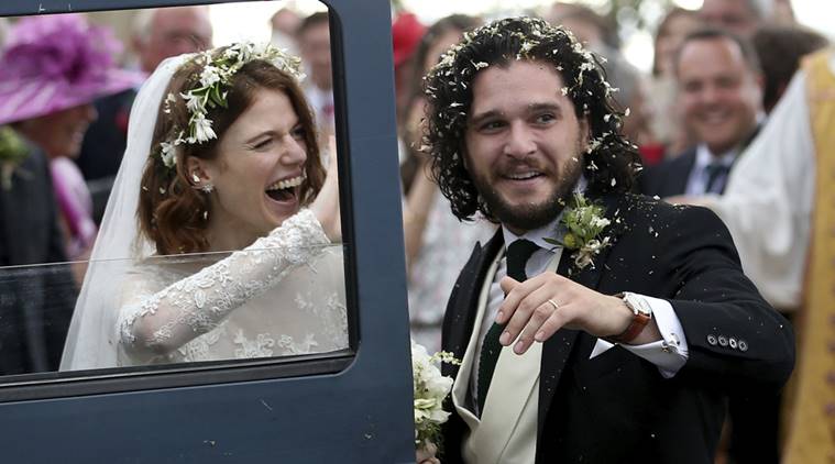 Game of Thrones stars Kit Harington, Rose Leslie tie the knot