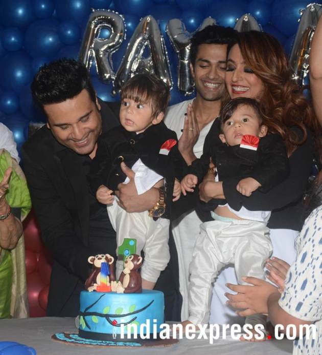 Krushna Abhishek, Kashmera Shahkids first birthday