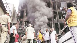 lucknow hotel fire