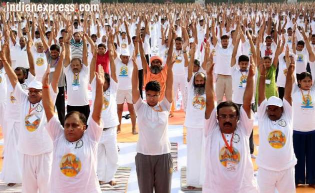 Yoga Day celebrations 2018: From one stretch to another, across the country