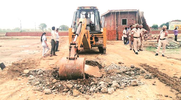 ludhiana, ludhiana illegal construction, Local Bodies Minister, Navjot Singh Sidhu, Punjab news, Indian Express news