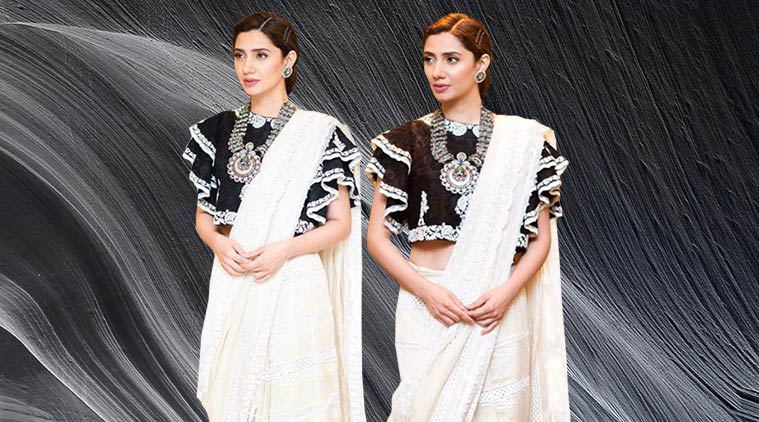mahira khan black frock