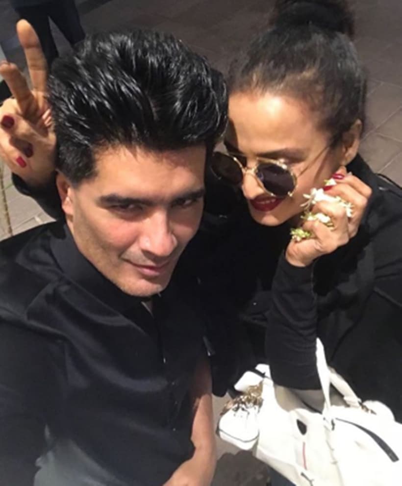 manish malhotra, rekha