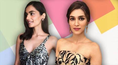 Monochrome magic: Take a leaf out of Manushi Chhillar, Kriti Sanons books for your next party look