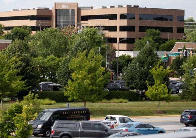Five people dead in Maryland newsroom attack, suspect arrested