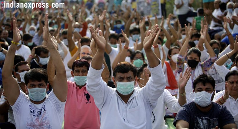 Yoga Day celebrations 2018: From one stretch to another, across the country