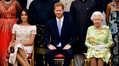 innovation Perceptual artery Meghan Markle's pastel outfit is downright boring; so is her make-up |  Lifestyle News,The Indian Express