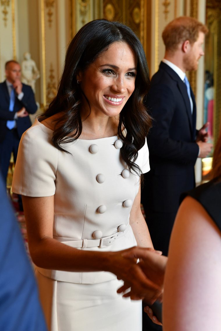 meghan markle, meghan markle prada, meghan markle young leader's program, royal wedding, royal wedding 2018, prince harry wedding, meghan markle prince harry wedding, meghan markle fashion, royal fashion, meghan markle latest news, meghan markle latest photos, meghan markle updates, celeb fashion, indian express, indian express news