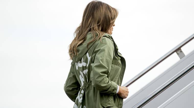 Melania Trump wears 'I really don't care, do u?' jacket on visit to migrant children, creates controversy