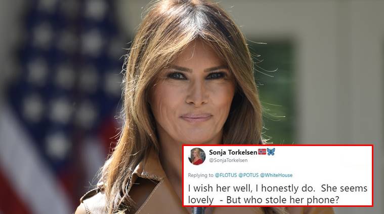 Did Melania Trump spell ‘HELP’ and tweet she’s OK? Twitterati can’t ...