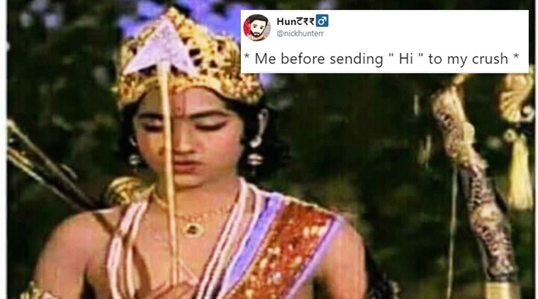This MYTHOLOGICAL clip has got Twitterati going to town with HILARIOUS memes  | Trending News,The Indian Express