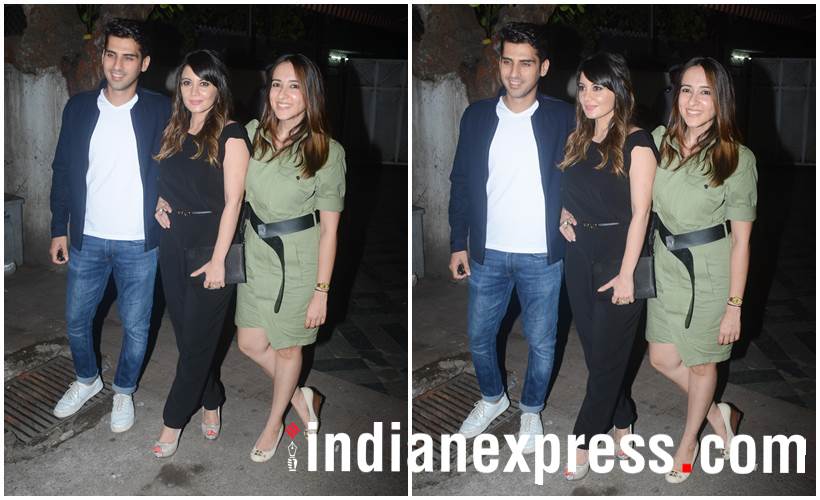 Minissha Lamba and Sameer Dattani