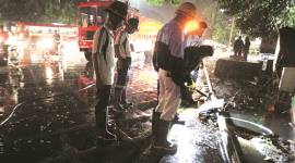 fire station officers suspended, private hospital, Panchkula news, Haryana news, Indian express news