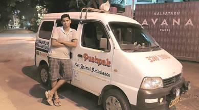 Mumbai: Love for animals made 25-year-old start ambulance service | Cities  News,The Indian Express