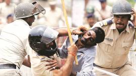 Mumbai encroachment drive, Navi Mumbai police, City and Industrial Development Corporation, CIDCO officials, mumbai news, indian express news