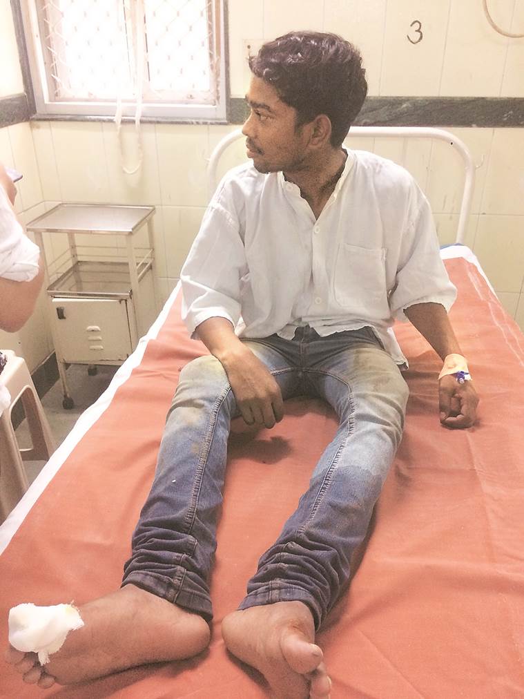 mumbai plane crash, ghatkopar, plane crash survivors, pvt plane crash, construction site, indian express