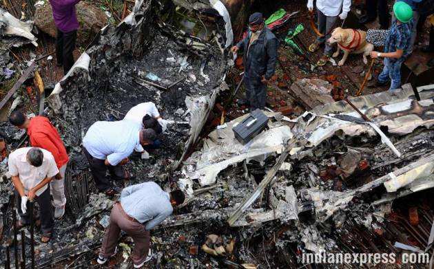 Mumbai chartered plane crash kills 5