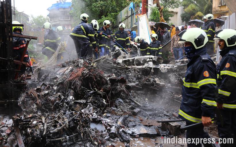 Mumbai chartered plane crash kills 5